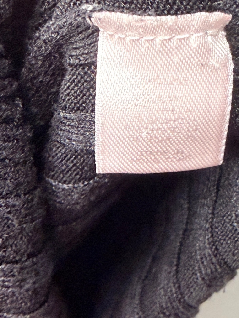 Express Design Studio Black Ribbed Sweater Top - Picture 5 of 5